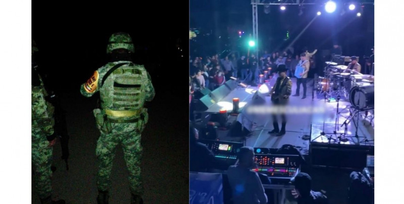 Militares y policías llegan por sorpresa a fiesta clandestina en Culiacán y aseguran 7 autos