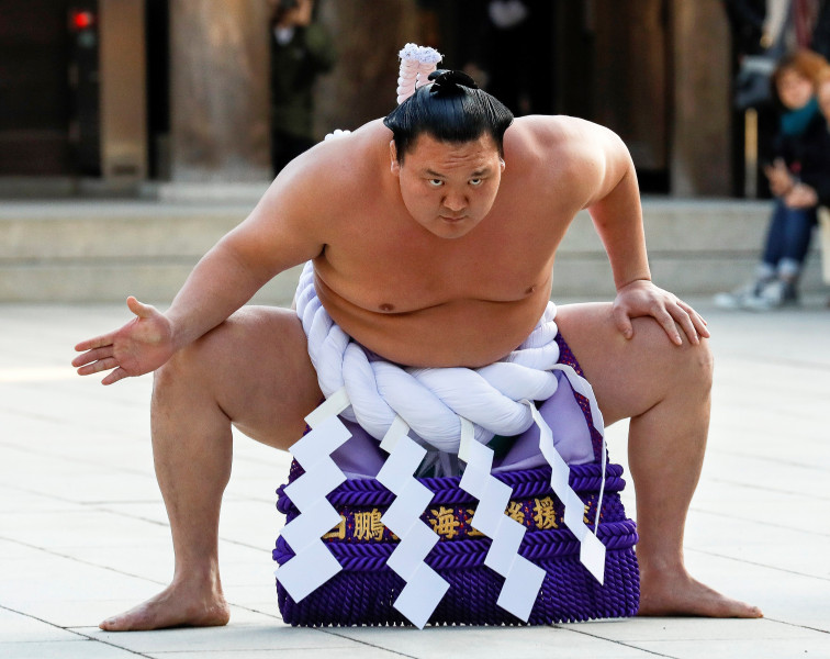 El luchador de sumo Hakuho, ha dado positivo por covid-19