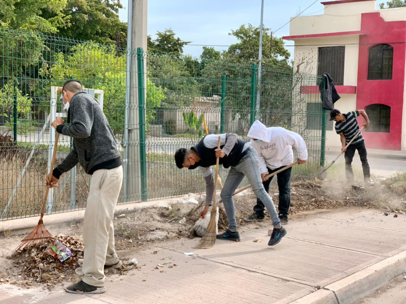 Realiza IPAMA trabajos de limpieza en Jardín de Niños “Ángel del Campo”