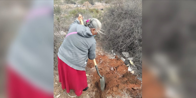Madres Buscadoras localizan una fosa profunda en San José de Guaymas