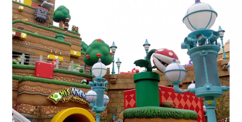 Este 18 de marzo se abrirá el primer parque temático de Super Mario Bros