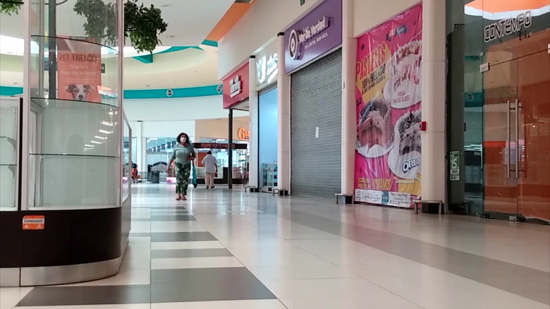 Se pierden mas de dos mil empleos en plazas comerciales de Mazatlán