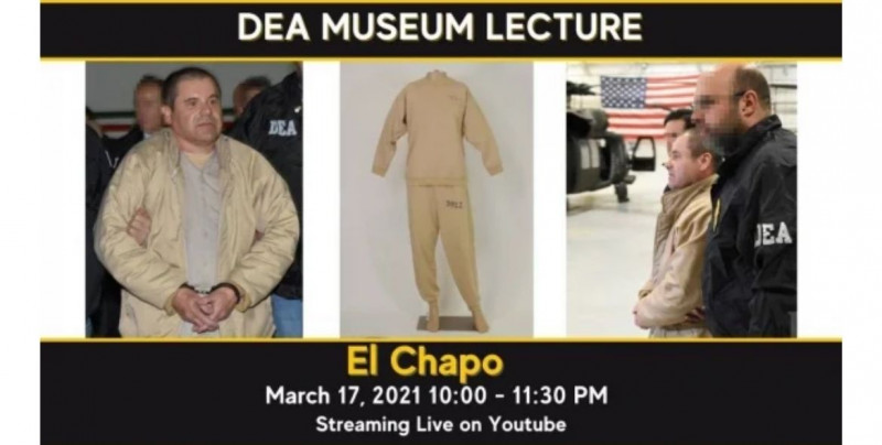 Ingresarán al Museo de la DEA las prendas y objetos con los que capturaron a "El Chapo" Guzmán