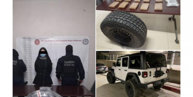 Guardia Estatal de Tijuana decomisa 11 kg de cocaína, pero entregan leche en polvo a la FGR