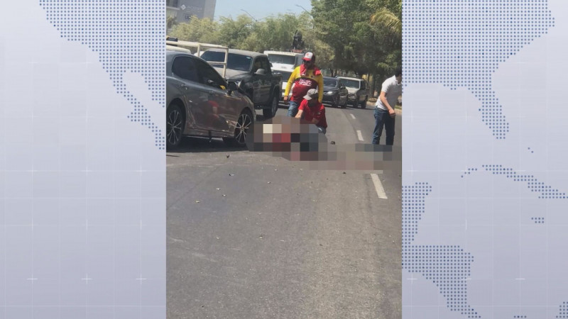 En estado grave trabajador del ayuntamiento de Culiacán atropellado
