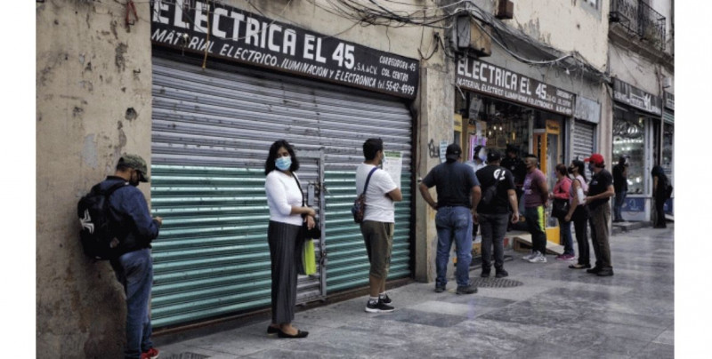 La actividad económica de México cayó un 5.4 % interanual en enero