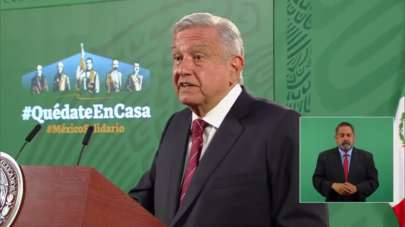 Dice AMLO que por el momento no se vacunará