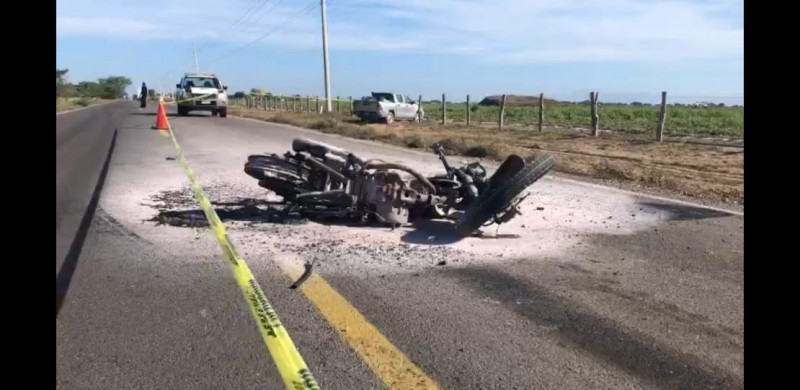 Muere un hombre en choque en carretera estatal Escuinapa-Teacapán