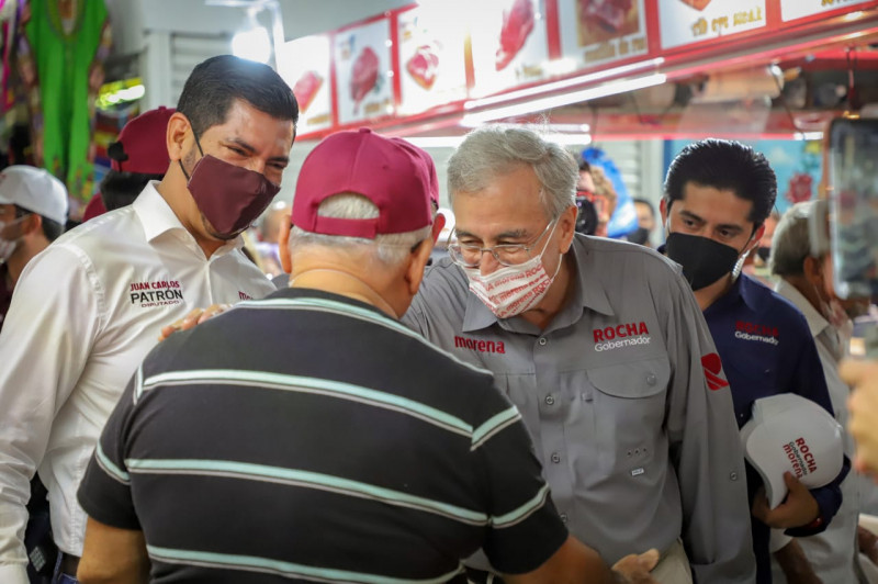 Sin soberbia y trabajando más, asume Rocha Moya su enorme ventaja en las encuestas