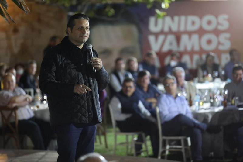Juan Pablo Castañón, Enrique Yamuni y Bosco de la Vega respaldan a Mario Zamora