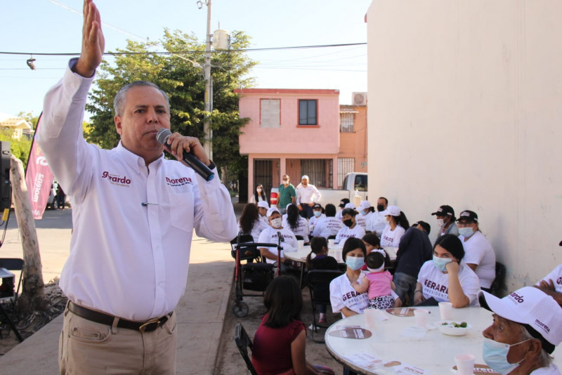 Regresaremos a cumplir los compromisos: Gerardo Vargas