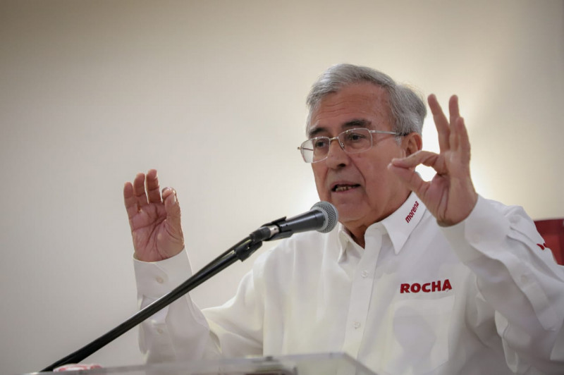 Si Peña Nieto votara en Sinaloa lo haría por la corrupción, o sea, por Mario Zamora, revirá Rocha Moya