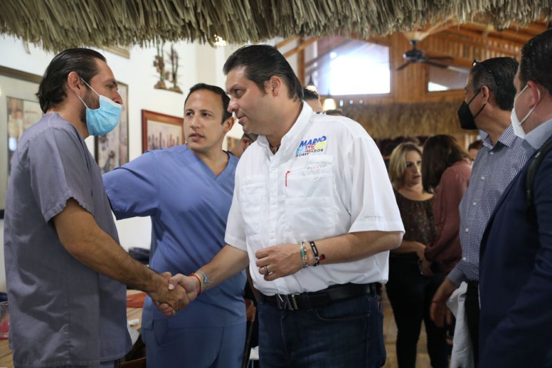 Tendrá Sinaloa un gobierno comprometido con los médicos: Mario Zamora