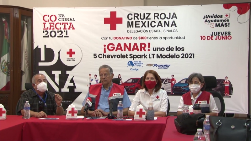 Inicia colecta anual de Cruz Roja