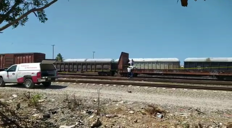 En vagón de ferrocarril encuentran a hombre muerto en Mazatlán