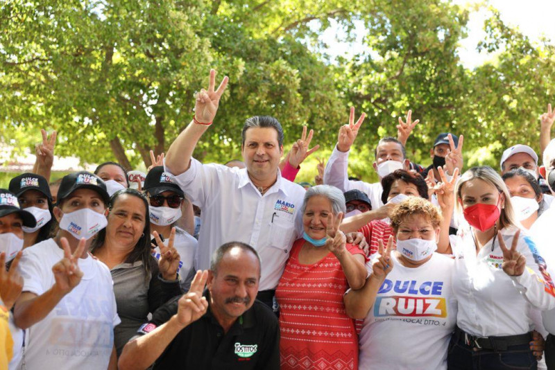 Se siente el buen ambiente y vamos a ganar el 6 de junio, afirma Mario Zamora