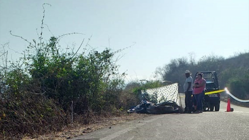 Muere joven motociclista en Carretera Matatán-El Chilillo