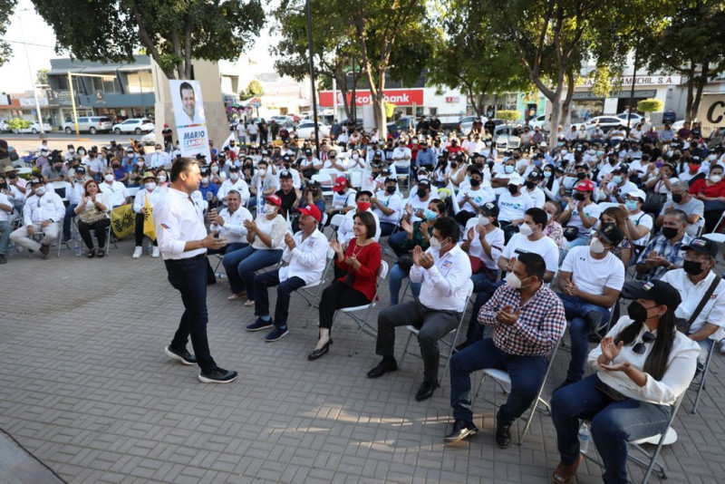 A promover la paz y a decidir con total libertad, exhorta Mario Zamora