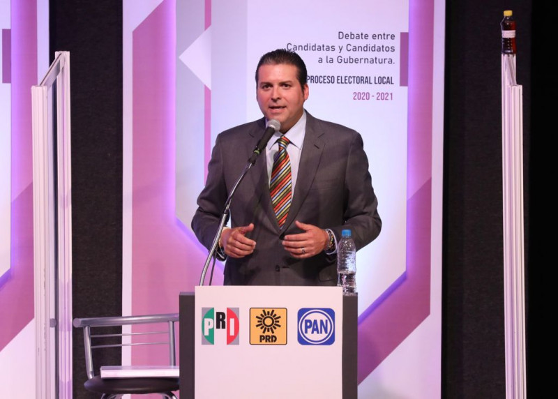 Mario Zamora se impone como ganador del debate, con propuestas y visión