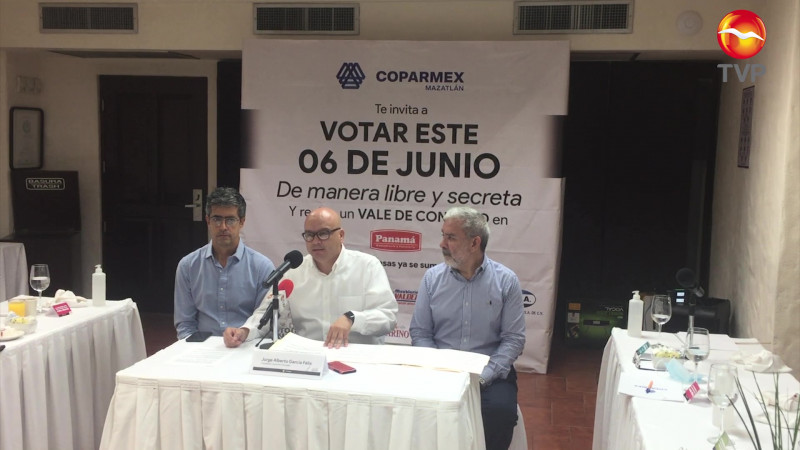 Decide la Coparmex incentivar el voto en Sinaloa