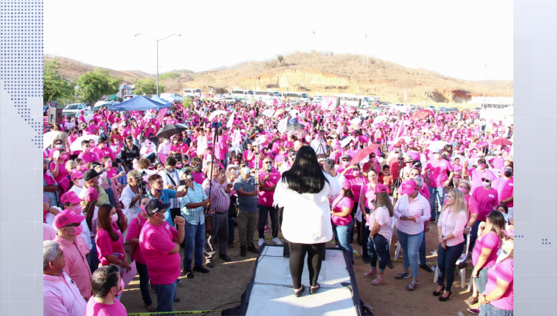 Cierra campaña Rosa Elena Millán en Mazatlán