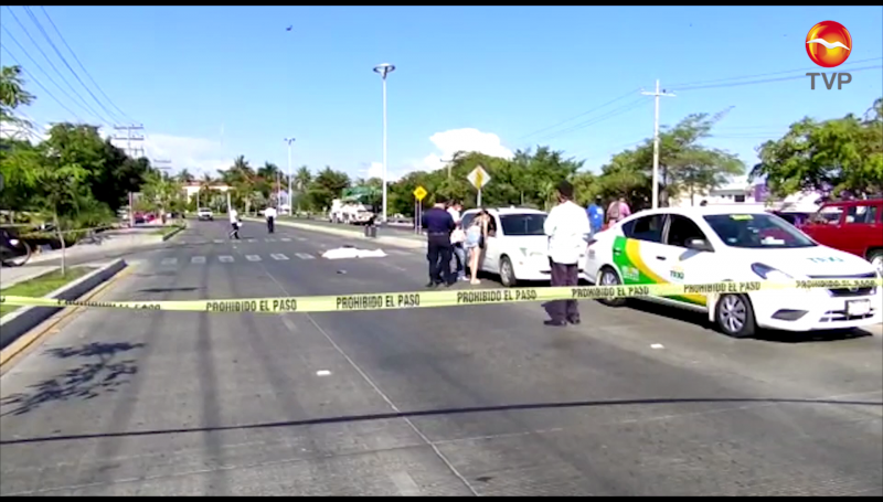 Ciclista muere al ser embestido por un automóvil en la avenida Rafael Buelna