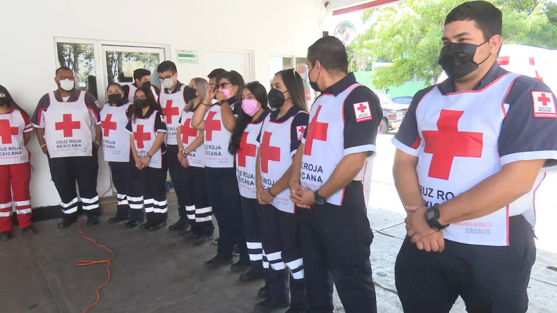 Cruz Roja celebra Día del Socorrista en Los Mochis