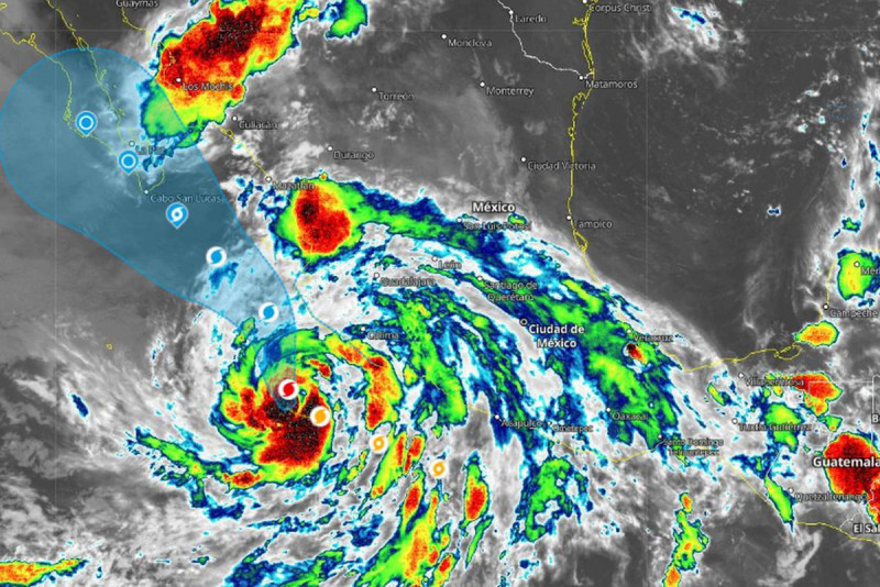 PC en alerta por "Enrique", dejará lluvias intensas en Sinaloa