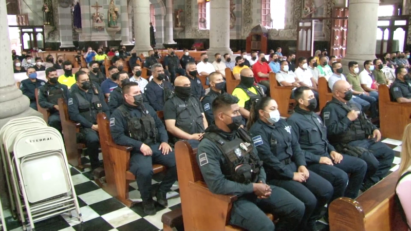 Policías de Mazatlán conmemoran su día