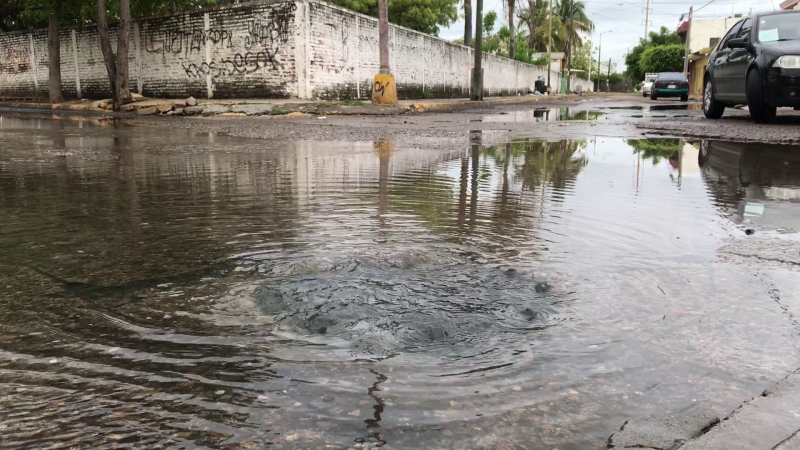 Después de la lluvia, surgen aguas negras