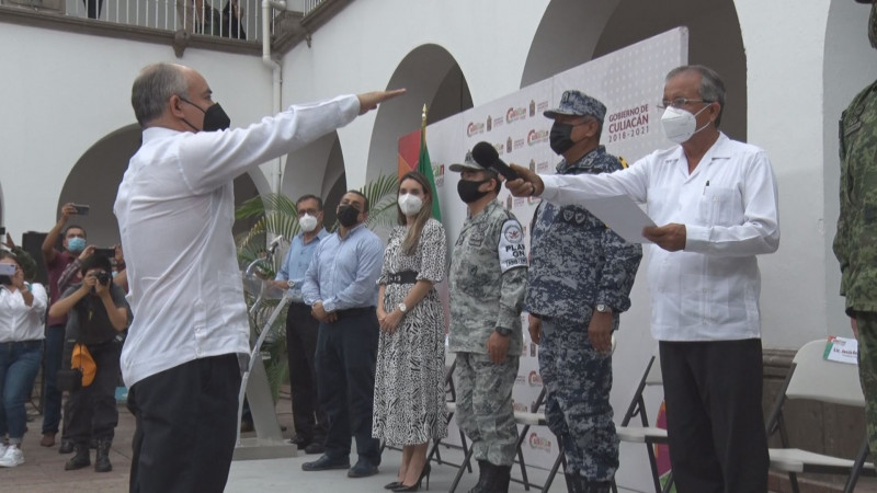 Nuevo Secretario de Seguridad Pública y Tránsito Municipal de Culiacán tomo protesta