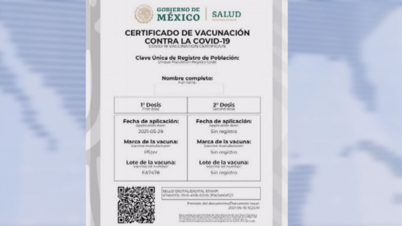 Aplazan obligatoriedad de certificados de vacunación en Culiacán