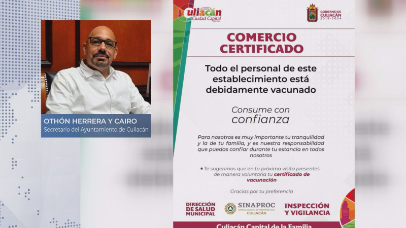 Paulatinamente se pedirá el certificado de vacunación en Culiacán