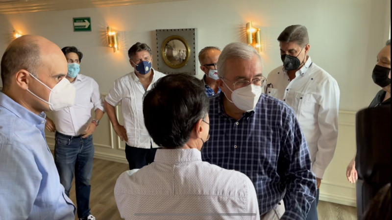 Se reune Gobernador Electo de Sinaloa, Rubn Rocha con directivos de la LMP
