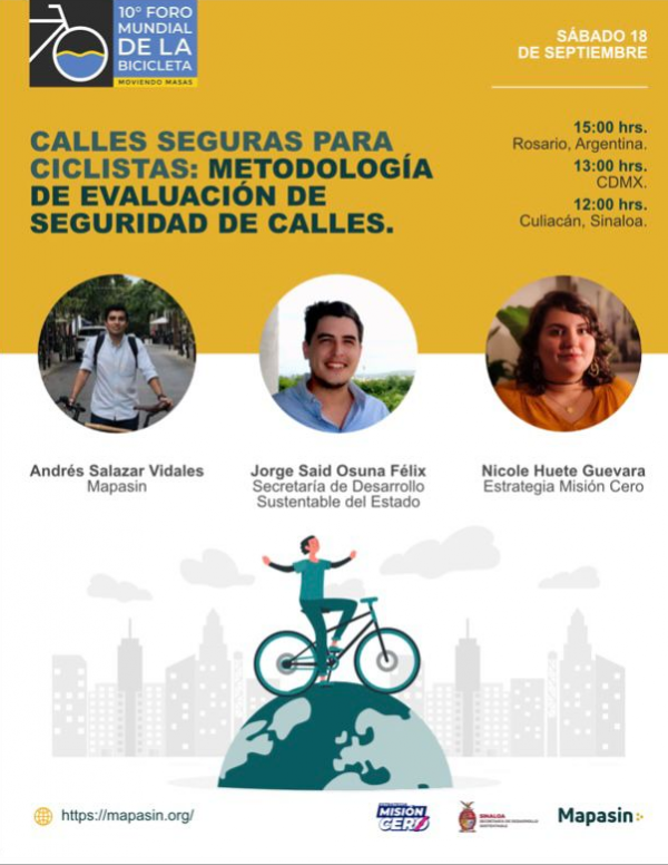 Participa Sinaloa en Foro Mundial de La Bicicleta