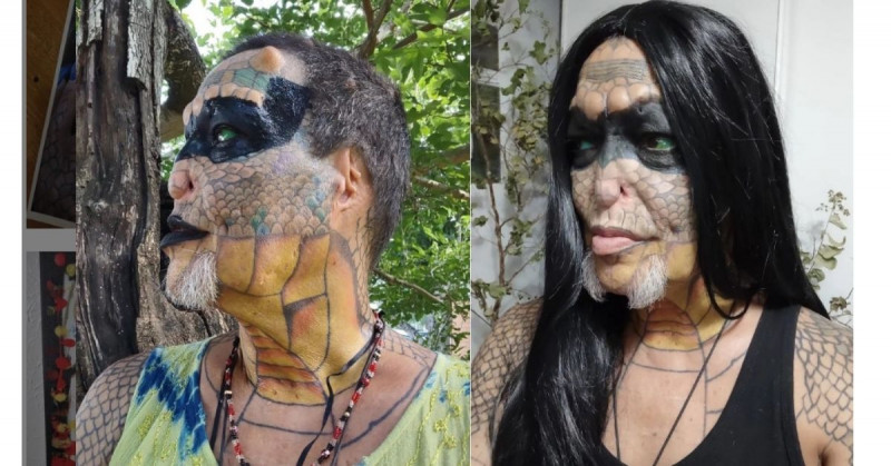 Richard asegura ser mitad dragón y pide que lo reconozcan como transespecie