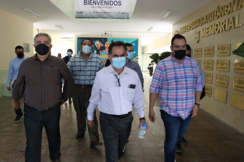 Supervisan instalaciones ante el posible regreso a clases presenciales en la UAS
