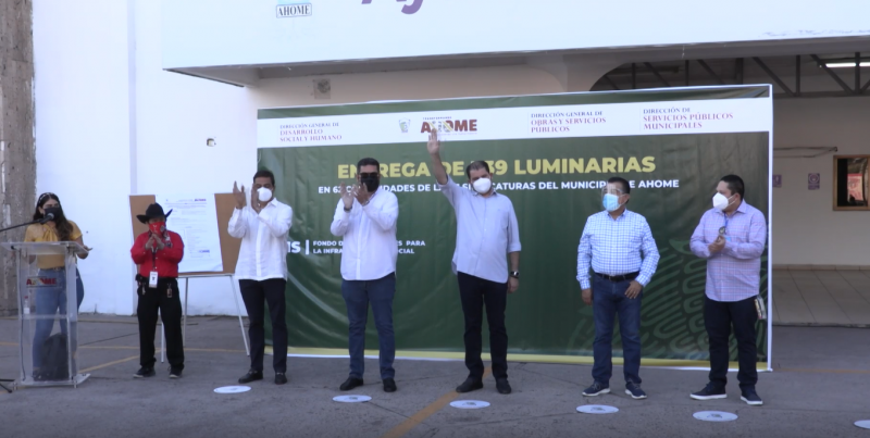 Instalará ayuntamiento de Ahome 739 nuevas luminarias