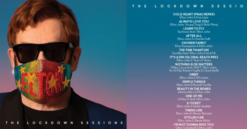 Elton John ha sacado "Lockdown Session" en colaboración con varios artistas
