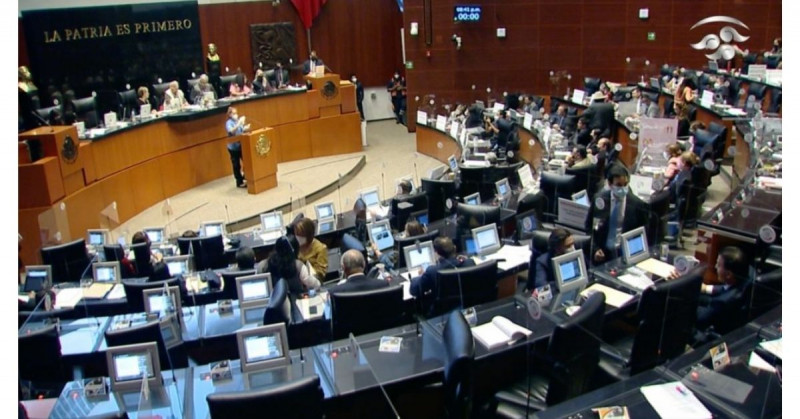 Senadores aprueban Ley de Ingresos para 2022 por 7.08 billones de pesos