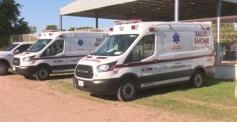 Adquiere municipio de Ahome ambulancias de SUMMA
