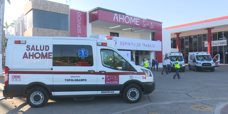 Entregan autoridades municipales ambulancias de SUMMA  a sindicaturas