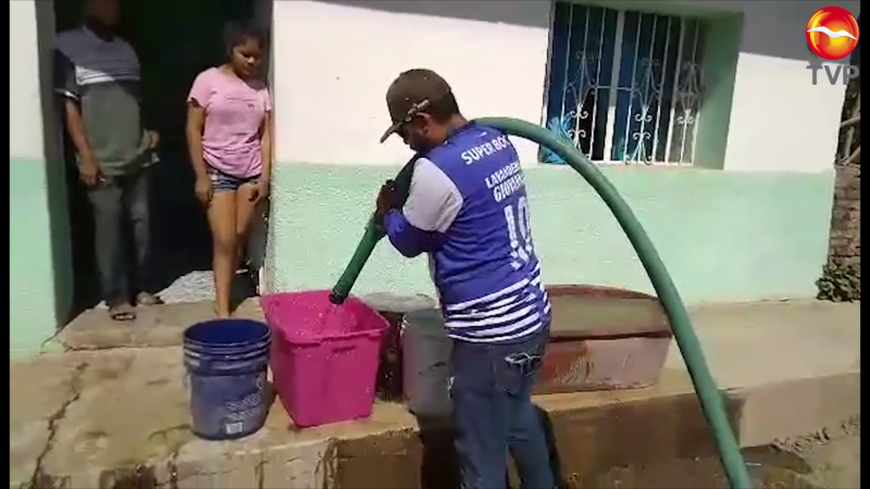 Siguen sin agua habitantes de Apoderado, Rosario