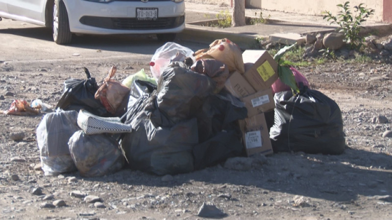 Vecinos denuncian que no pasa el camión recolector de la basura