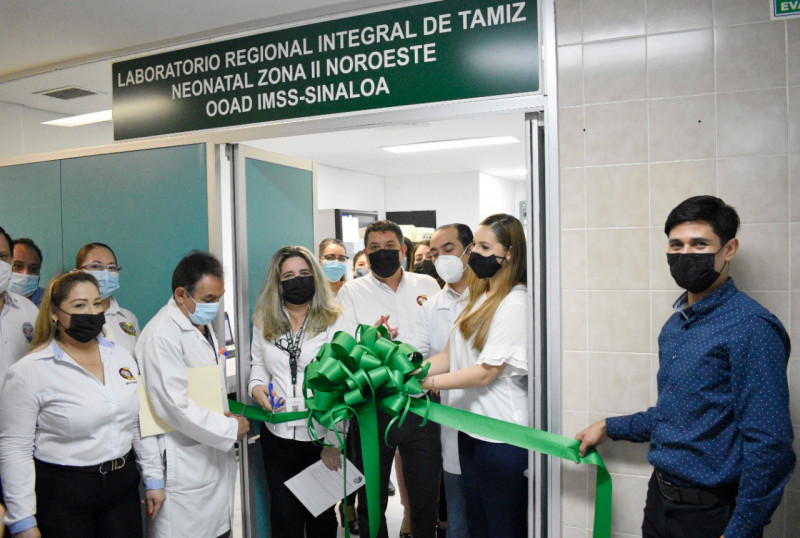 El IMSS Sinaloa inaugura nuevo laboratorio de tamizaje
