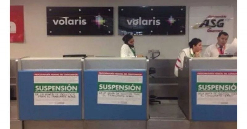 Por cobrar equipaje de mano, Profeco pone sellos de "suspensión" a Volaris y Viva Aerobús