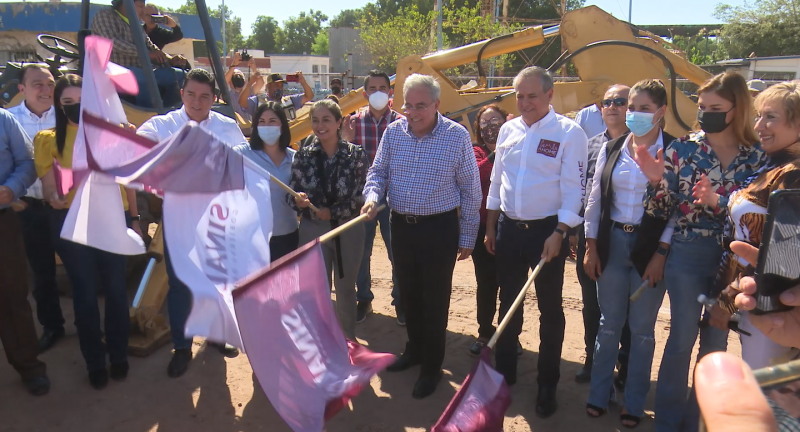 Inicia ampliación  de planta potabilizadora y continuación colector de drenaje en el Benito Juárez