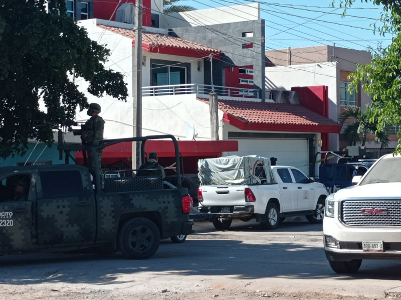 Militares aseguran vivienda en la Lázaro Cárdenas