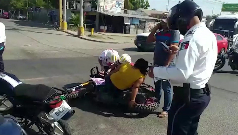 Repartidores de motocicletas, los más accidentados en diciembre: Bomberos Veteranos de Mazatlán