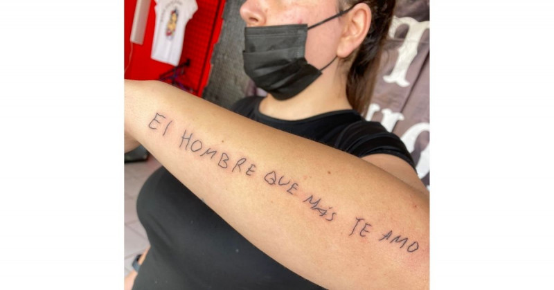"El hombre que más te amó", el último mensaje de un padre que se volvió tatuaje